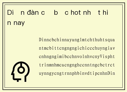 Diễn đàn cờ bạc hot nhất hiện nay