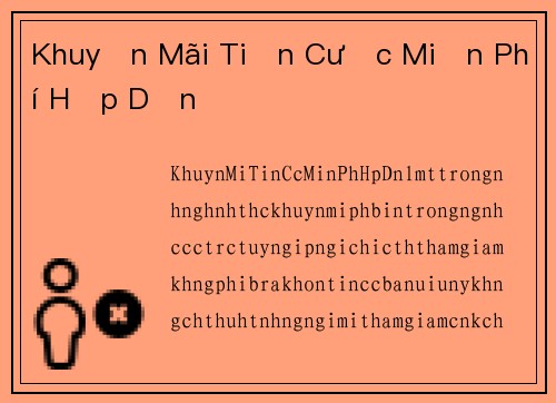 Khuyến Mãi Tiền Cược Miễn Phí Hấp Dẫn
