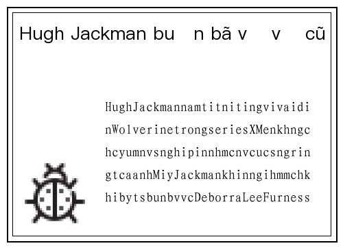 Hugh Jackman buồn bã về vợ cũ