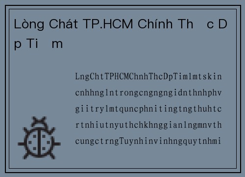 Lòng Chát TP.HCM Chính Thức Dẹp Tiệm