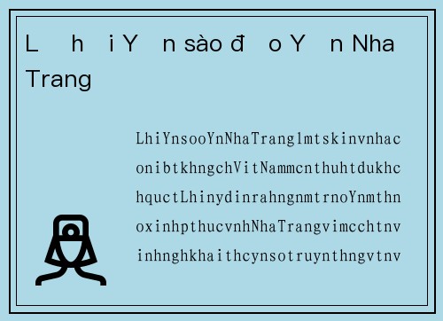 Lễ hội Yến sào đảo Yến Nha Trang
